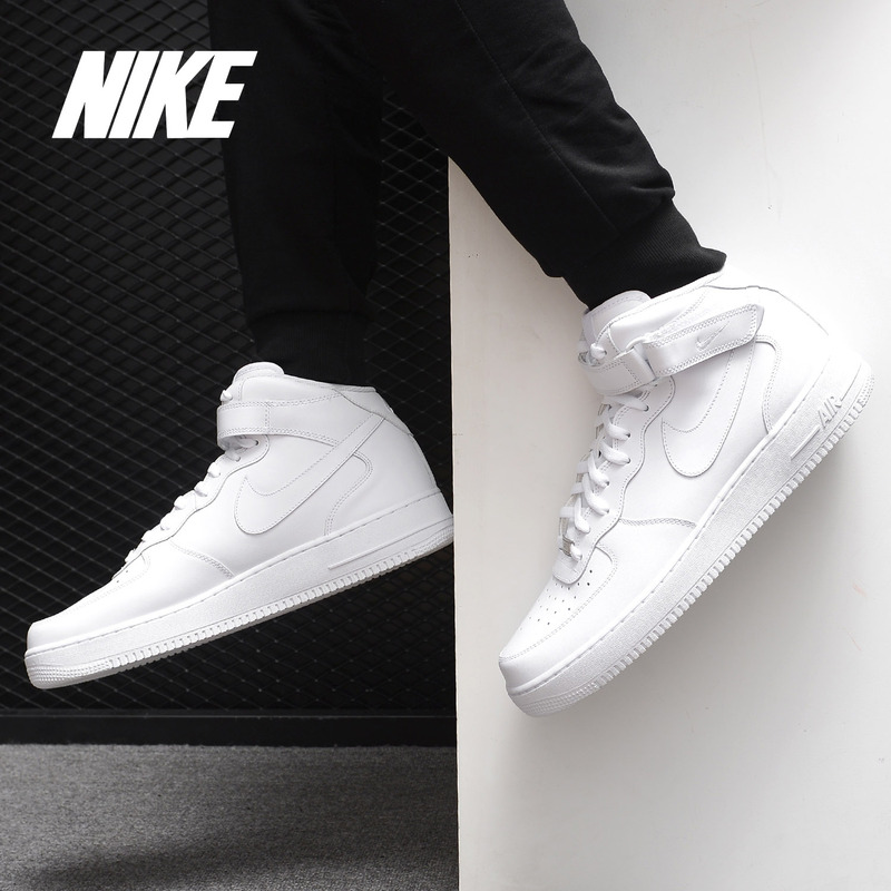 Nike/Nike Genuine Air Force 1 Mid'07 Af1 Air Force One Men's and Women's Sneakers 315123