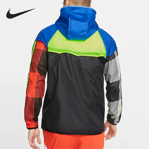 Nike/耐克 Куртка для подлинного мужского ветряного шлифта в пиджаке BV5571-480