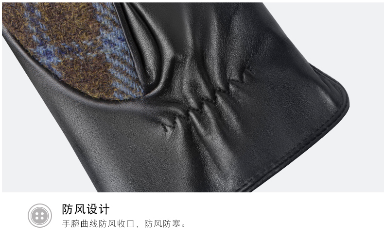 Gants pour homme      en peau de mouton - Ref 2782461 Image 19
