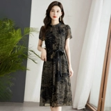 Шифоновый летний комплект, юбка, легкий роскошный стиль, изысканный стиль