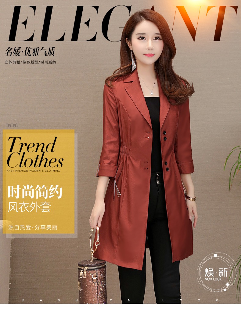 Trench pour femme en Polyester - Ref 3228122 Image 7