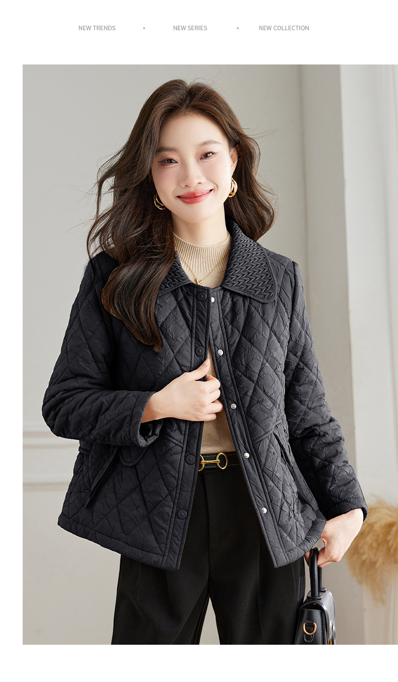 E3959 1680K ÁO KHOÁC NỮ TEMTDEI ÁO KHOÁC BÔNG MÙA XUÂN THU ĐÔNG THỜI TRANG NỮ VẢI BÔNG G05 SẢN PHẨM MỚI