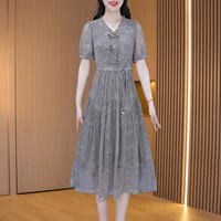 Серые пряжки Новый китайский стиль