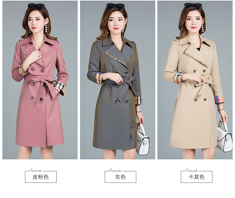Trench pour femme en Coton - Ref 3228054 Image 16