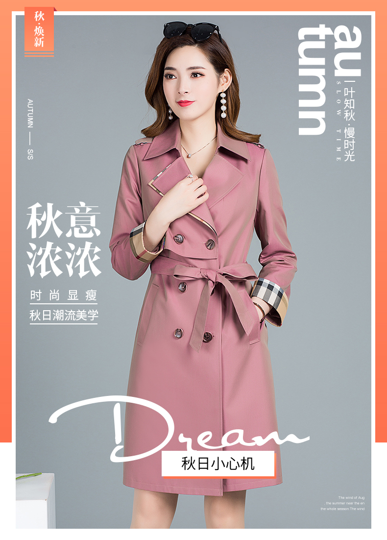 Trench pour femme en Coton - Ref 3228054 Image 7