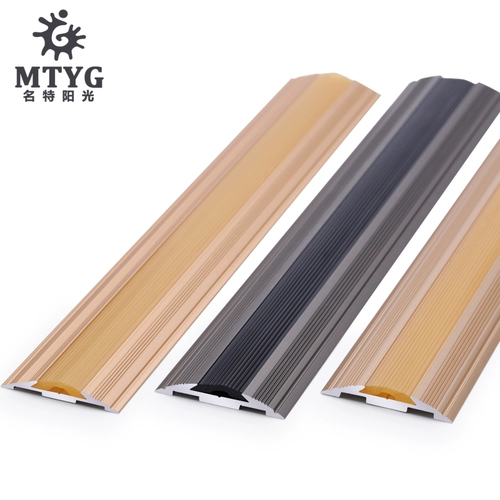 Полоски для пола из алюминиевого сплава, кромочные планки, пороговые планки, кромочные планки для ковров, планки с пряжками, противоскользящие планки для лестниц.