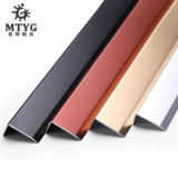 Справа -Корнер Деревянный пол пресс 7 -Шарктер металлическая из нержавеющая сталь плитка лестница Алюминиевый сплав