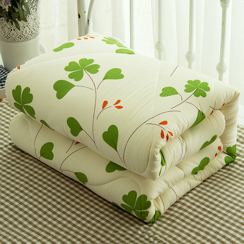Cotton quilt winter quilt cotton double thickened warm quilt core quilt dormitory student single bed quilt core