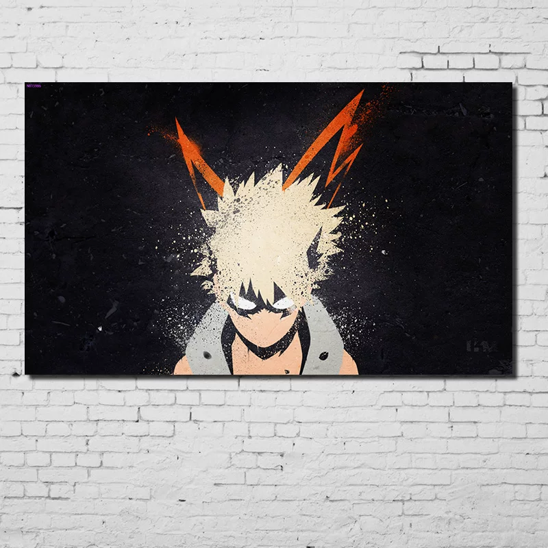 Плакат в стиле My Hero Academia: Little Hero, настенный стикер-панно для стены в комнате, общаге