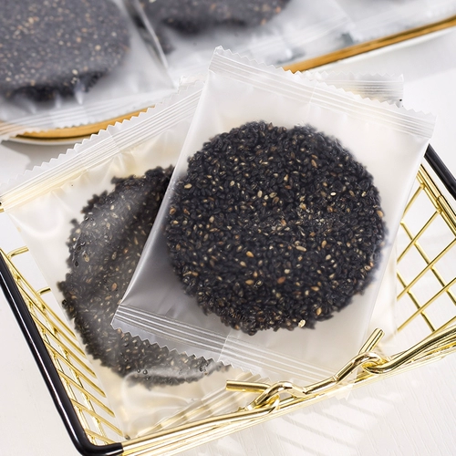 Печенье с черным кунжутом ручной работы с высоким содержанием кальция, без добавления сахарозы, закуски для беременных, питательная и здоровая пища во время родов