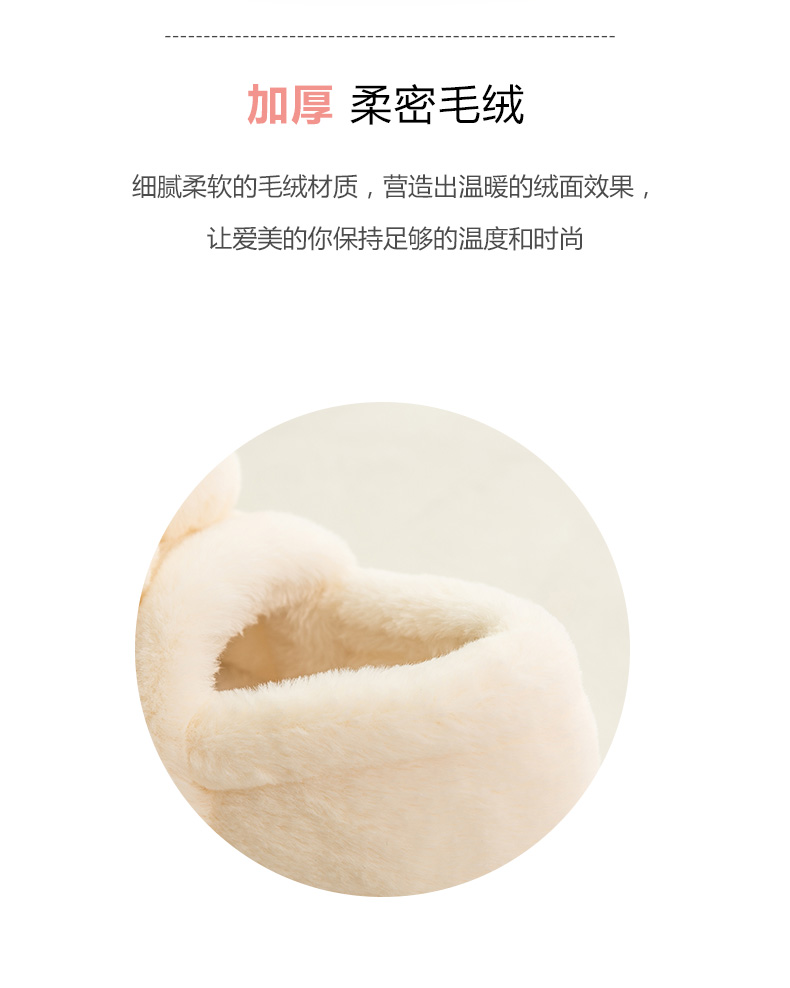 Dép cotton nữ túi xách mùa đông phiên bản Hàn Quốc của cặp đôi đáng yêu trong nhà hoạt hình cộng với giày nhung tháng dày cotton kéo nam dep đi trong nhà