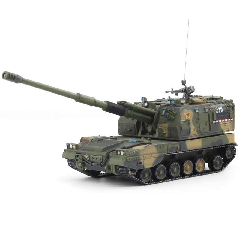 UNISTAR 1 72 05 self-propelled artillery PLZ-05 155 mm self-propelled howitzer jungle tricolour finished product