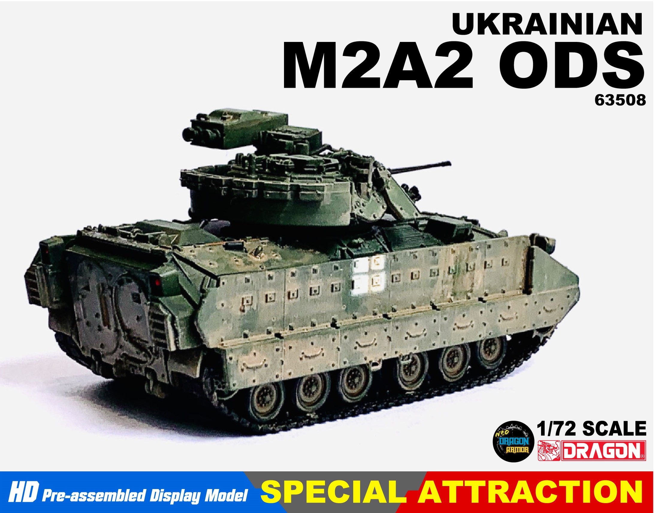 Dragon 1/72 Ukraine ODS M2A2 Bradley Infantry Fighting