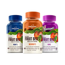 美国拜耳OneADay多维果肉维生素软糖*60粒