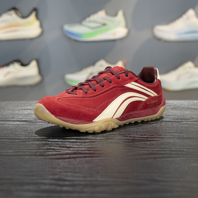 Li Ning wear-resistant unisex lace-up casual shoes