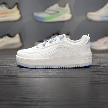 Li-Ning Cheese 1 Women's Sneakers 2026 Spring New Thick-Soled Height-Increasing Versatile Classic Casual Shoes Agcw076