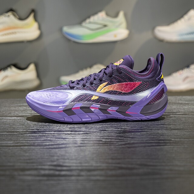 Li-Ning men's shock-absorbing and rebound low-top basketball shoes