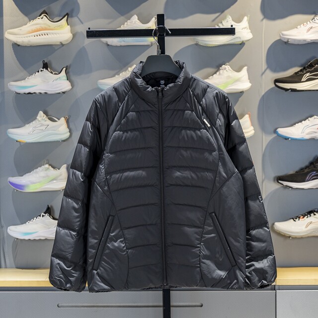 Li Ning thermal stand collar men's sports thermal jacket