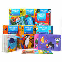 Melle childrens literacy card English learning early education Enlightenment cognition Chinese and English words flash card 0-3 year old baby