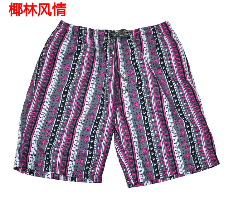 Hiturbo Haitaibo quần đi biển quần nhanh nam phẳng góc rộng quần short bơi ngoài trời năm điểm kích thước lớn - Quần bãi biển 	quần áo đi biển gia đình	