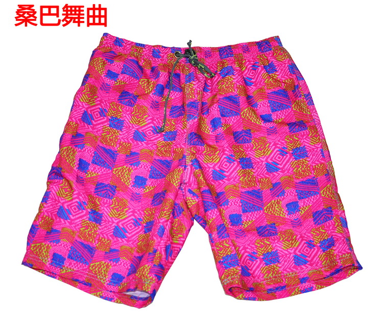 Hiturbo Haitaibo quần đi biển quần nhanh nam phẳng góc rộng quần short bơi ngoài trời năm điểm kích thước lớn - Quần bãi biển 	quần áo đi biển gia đình	