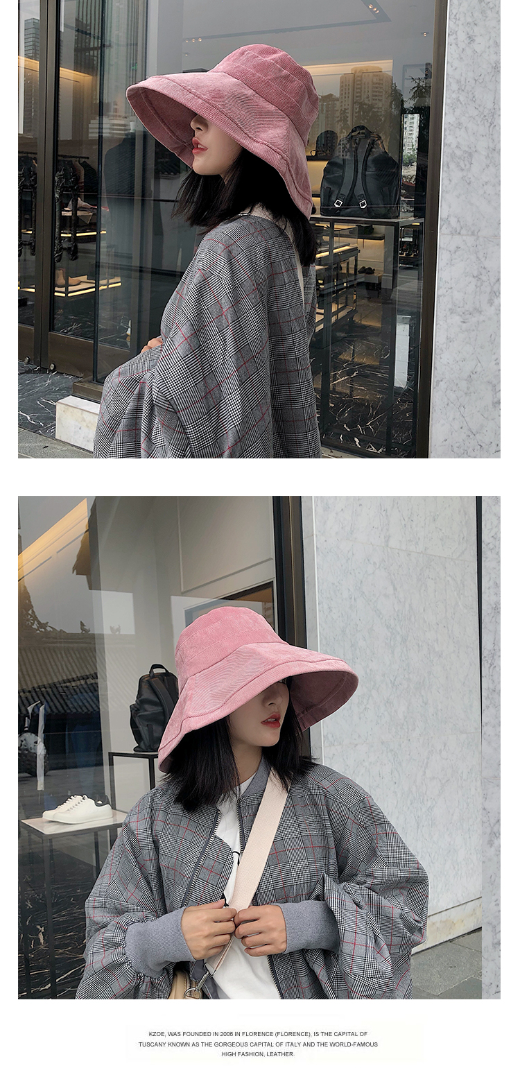 Chapeau pour femme COLOMO en Velours cotele - Ref 3234522 Image 26