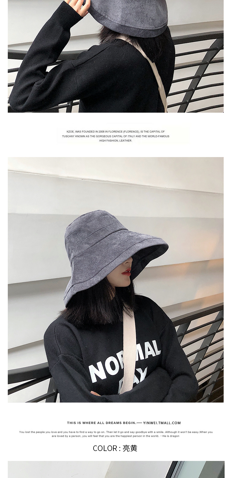 Chapeau pour femme COLOMO en Velours cotele - Ref 3234522 Image 16