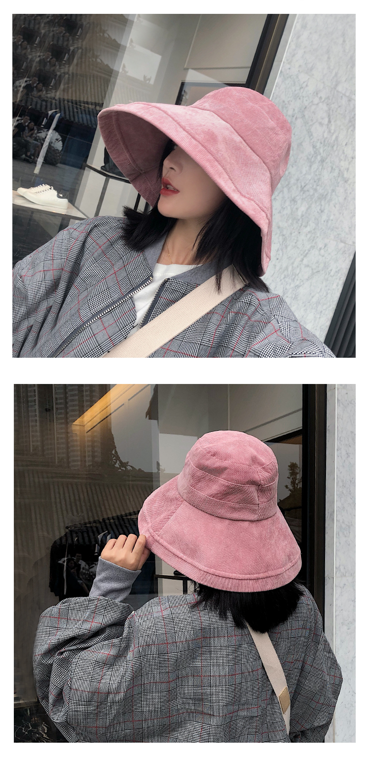 Chapeau pour femme COLOMO en Velours cotele - Ref 3234522 Image 27