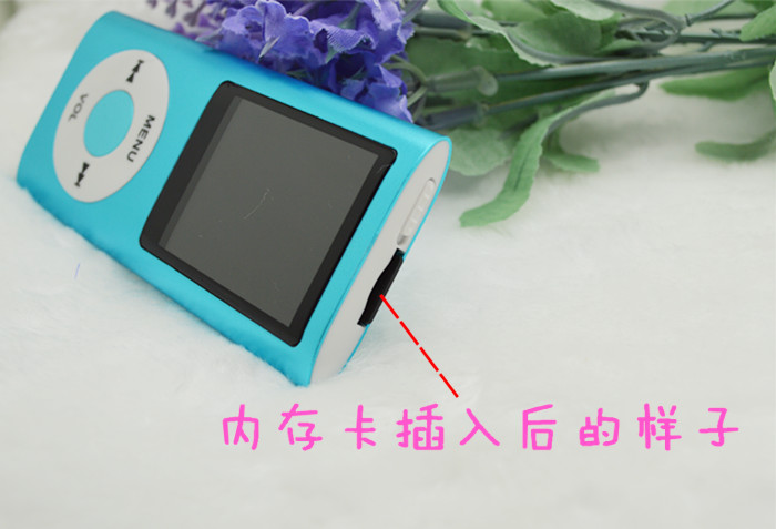 Bốn thế hệ thẻ mini MP3 / MP4 với màn hình mp3 Bốn thế hệ máy nghe nhạc MP3 / MP4 nhỏ mỏng - Trình phát TV thông minh modem internet wifi