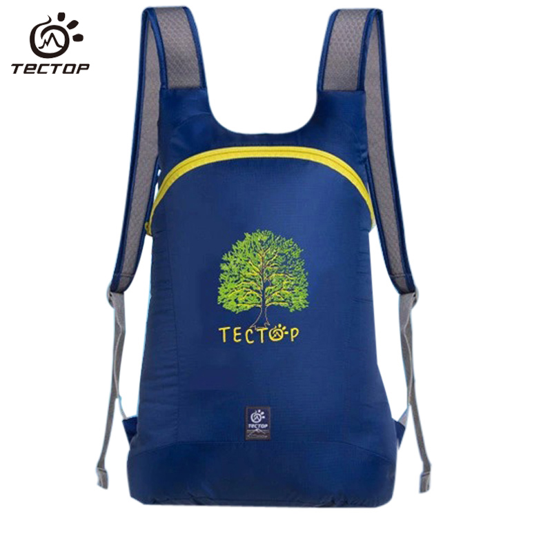 Outdoor travel couple shoulder bag Light skin bag Female foldable storage mountaineering bag Male