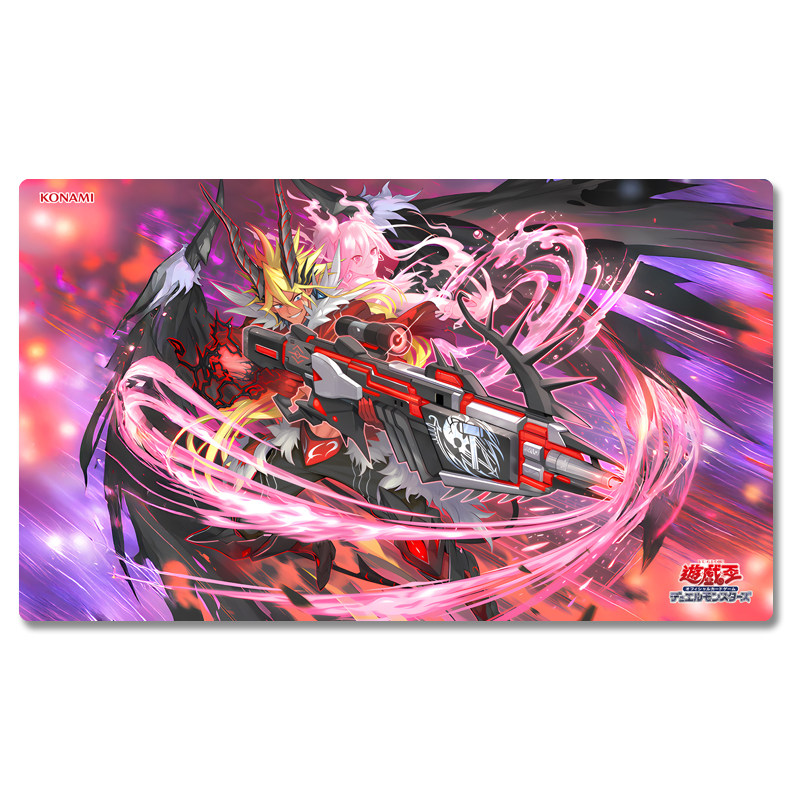 TCG对战垫魔铁匠 刻魔 赫赫君王 游戏王决斗盘卡牌DIY场地卡垫_桌游配件_淘宝游戏网