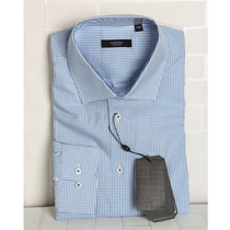 Weijia High-end G Family Special Cabinet Mulberry Silk Cotton Men Business Fashion Casual Version Long Sleeve Shirt