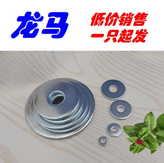 DIN9021 M8 8 4*24*2 Large diameter gasket Carbon steel Galvanized Blue and White Galvanized Gases