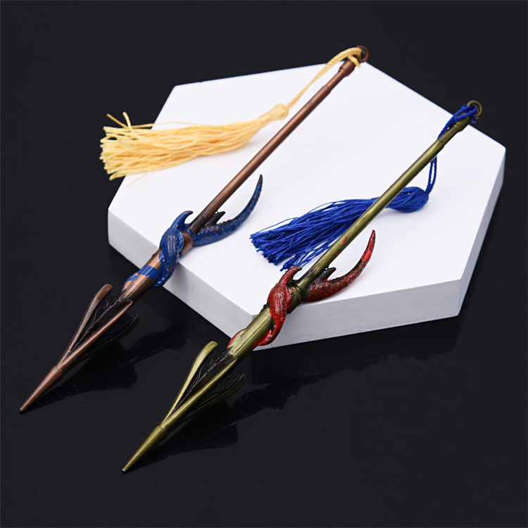 King's Weapon Glory Surrounding Zhao Yunren's Flame Shadow Spear Weapon 22cm Sky Xianglong Long Spear White Deacon