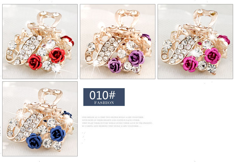 Hàn Quốc tóc nhỏ clip đầu clip nhỏ clip bangs clip rhinestone tóc bắt tóc thẻ kim cương phụ nữ mũ nón phụ kiện tóc người lớn dây buộc tóc