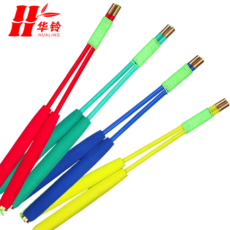 Huazhu Bamboo Rod Accessories jitter rod hollow bamboo pole twin wheels for students specialized rod