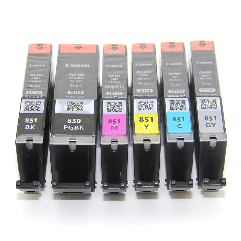 Canon original loading and dismantling machine cartridges 850851 applicable ip7280 ix6780 6880 MG7580 5680
