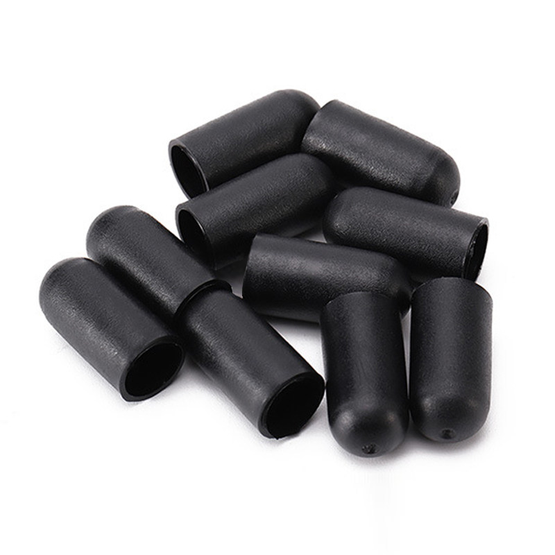 Tent frame pole support telescopic pole accessories tube cap protective sleeve rubber cap sleeve head PVC rubber plastic wire head anti-collision cover