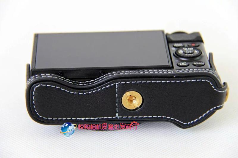 G7x mark2 cho Canon túi máy ảnh camera trường hợp G7X2 G7x ii da cơ sở G7x mark II - Phụ kiện máy ảnh kỹ thuật số balo máy ảnh canvas