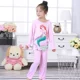 Bộ đồ ngủ trẻ em lớn mùa xuân và mùa thu cotton dài tay 5-6-7-8 tuổi bé trai và bé gái hoạt hình Dịch vụ nhà trẻ em lớn bộ đũi nam