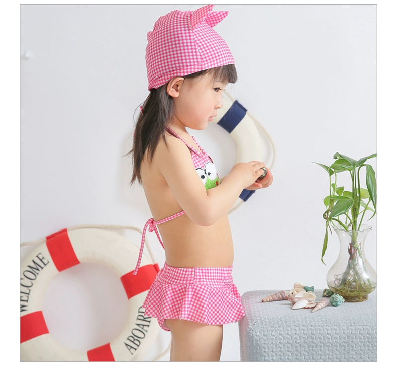 Trẻ em mới mặc bikini trẻ em dễ thương 1 áo tắm cho bé 3 bé gái 5 tuổi - Bộ đồ bơi của Kid