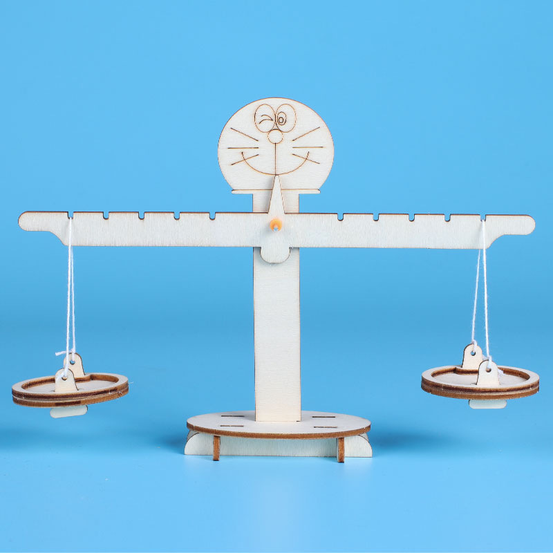 diy technology small production balance scale primary school students handmade model children's science experimental materials
