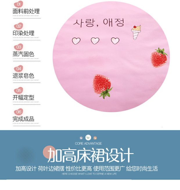 giường bằng vải bông giường váy bedspread váy Simmons bụi giường bìa một mảnh tấm bìa bảo vệ nệm 1.8m 1,5m - Váy Petti drap giường có viền