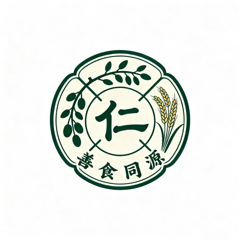 善食同源店的LOGO