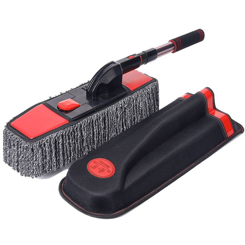 Car wipe car mop dust dust dust dust dust cleaning tool sweep dust car with scaling brush wash car soft hair