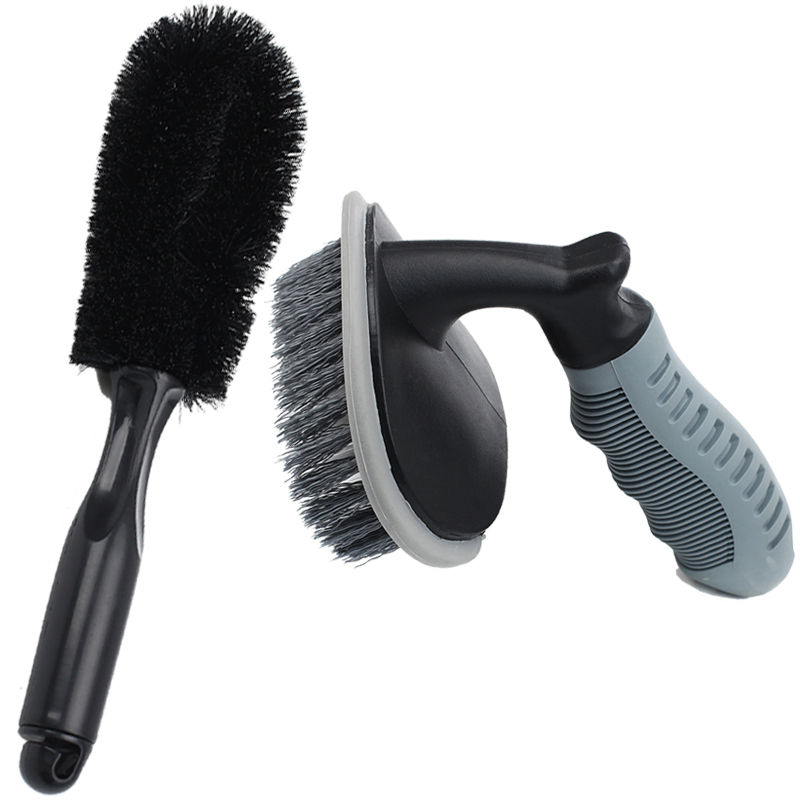 Car wash wheel hub brush inner special tire brush car steel ring cleaning car tools washing wheel hub artifact