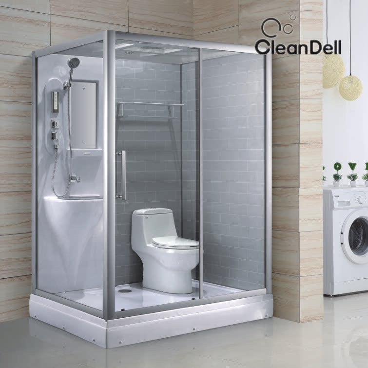 Shower room Overall bathroom one-piece Makeup Room Conlida Integrated Bathroom Imitation Tile Home Bathroom