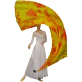 Церемония открытия церемонии открытия творческого пути с жвачкой для шарфов, мяча, марли, элегантного танце