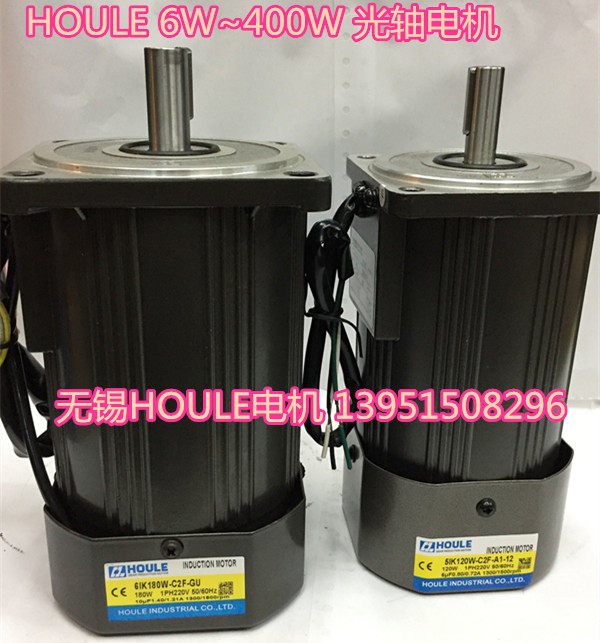 6W-400W optical axis constant speed motor 220V380V adjustable speed round shaft 1300 turn motor 2800 turn motor