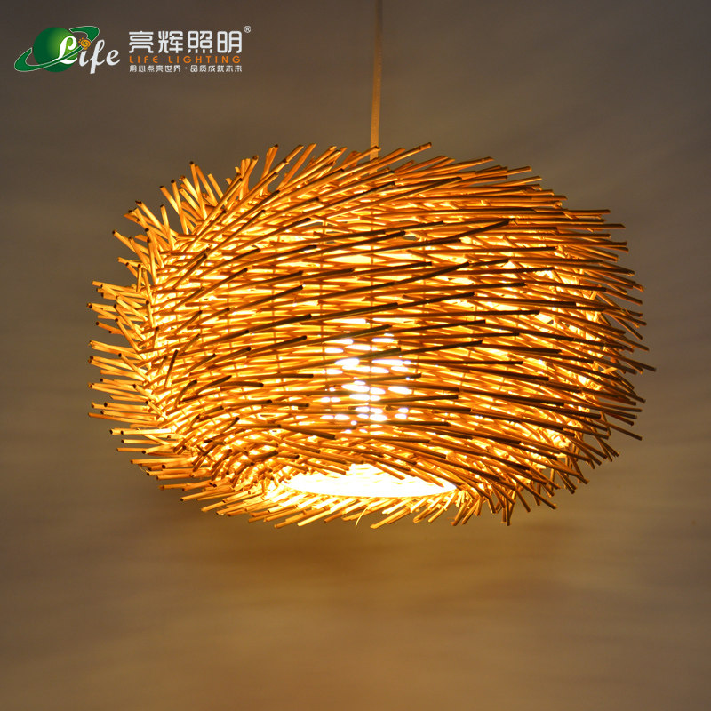 Creative Chandeliers Vine art Birds Nest Fields Dining Hall Chandeliers Individuality Cafeterie Clothing Shop Bedroom Bookhouse Day Style Lamps